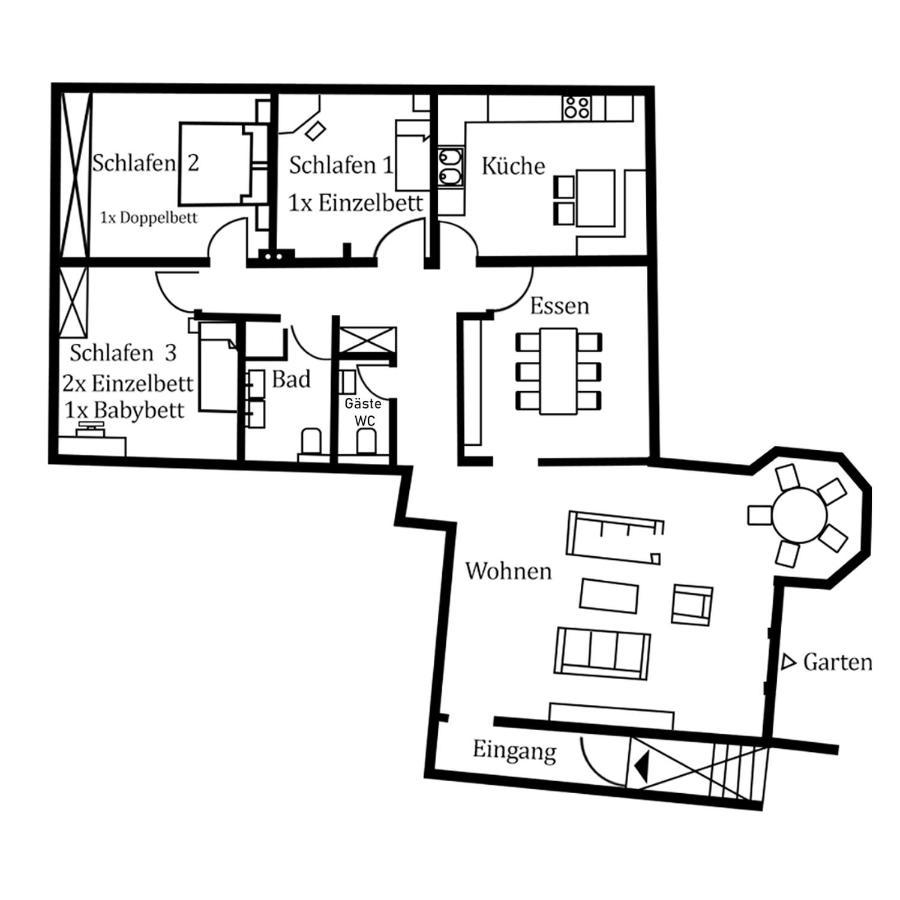 Wohnen Im Bergischen Fachwerk Apartment *